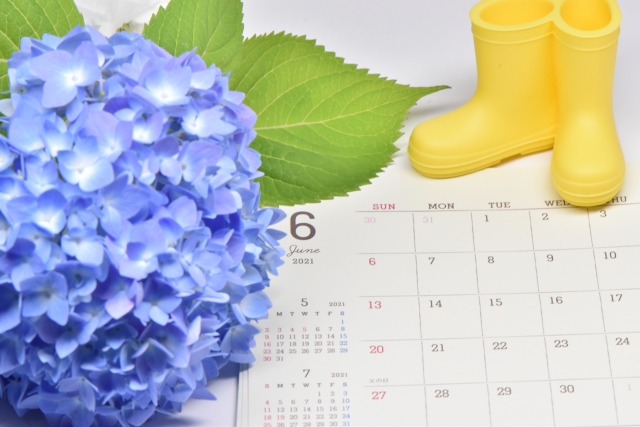 6月と紫陽花